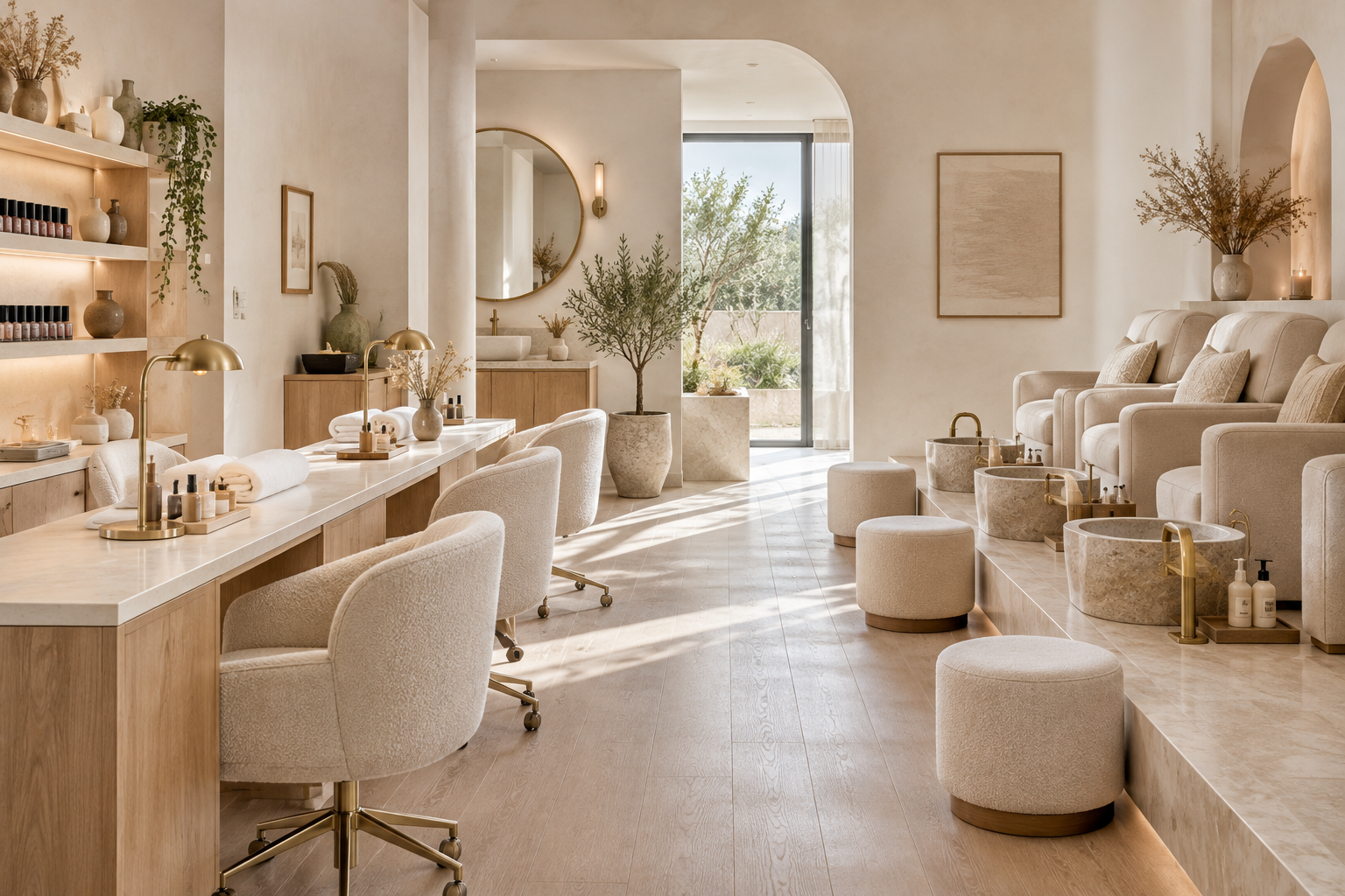 Temporary inspiration image of a calm, modern salon interior
